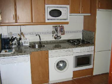 Kitchen with dish-washer,microwaves,etc