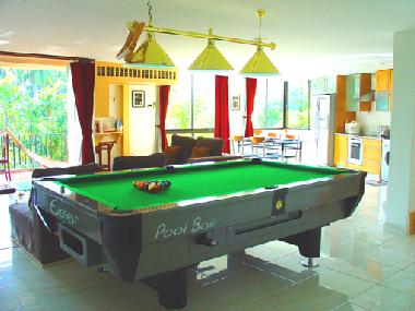 Pool Table + Lounge