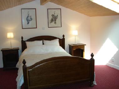 One of the two bedrooms