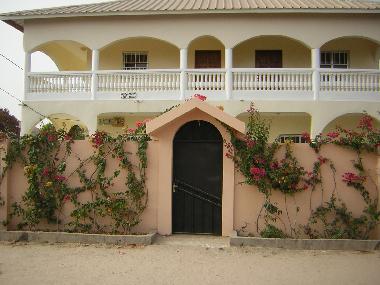 Front view of the house