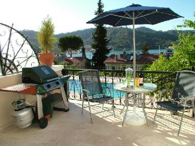 Marina View Apartment Lounge Terrace