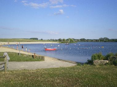 Le Fleche swimming lake
