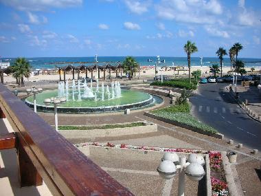 the view from th balcony