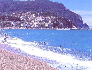 a picturesque view of numana beach