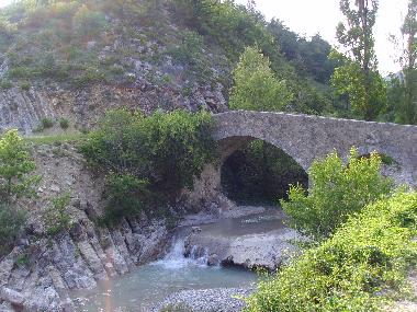 Just by the house - swimming OK