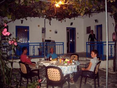 at night
