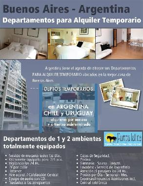 Holiday Apartment in BUENOS AIRES (Distrito Federal) or holiday homes and vacation rentals