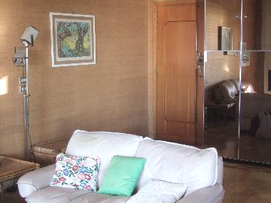 One of the sofa in the living room