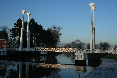 The bridge near bed and breakfast Ter Brugge