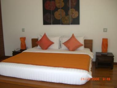 Comfortable master bedroom