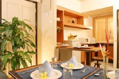 perdana beach - kitchen