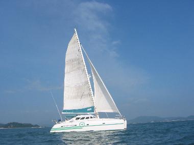 Sailing with windsong around Langkawi water