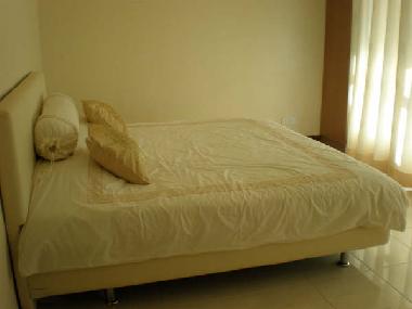 Master bedroom has6ft brd TV & DVD 
