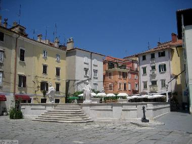 Square 1st of May in Piran