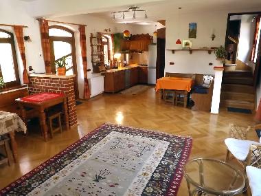 Casa Crina - living room (Casa Vale, Sibiu, Transylvania)