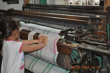 this is a weaving loom which is so common around the town and the houses