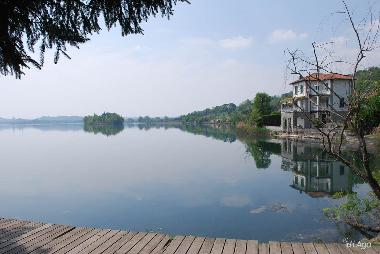 Near the lake of Pusiano