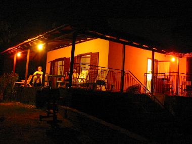 Relaxing in the evening watching the sea and the stars.