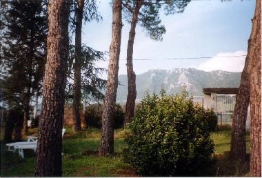 at the foot of Mount Soracte
