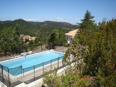 the lovely swimming pool with panoramic view