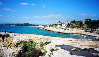 Torredembarra's beach of Els Muntanyans