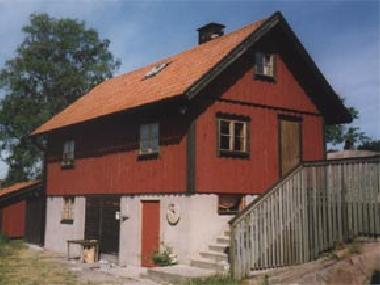 Cottage on an island