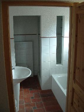The luxary bathroom
