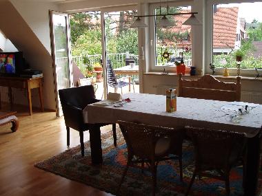 sitting-room in the flat upstairs