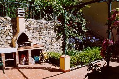 Barbecue, seen from the terrace