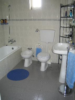 part of bathroom