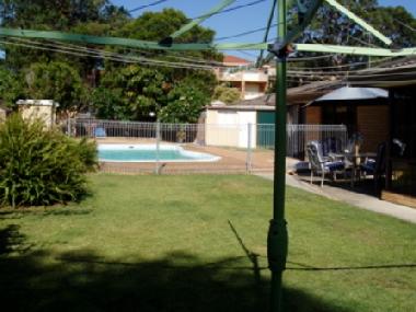 Fully-fenced garden/entertaining areas