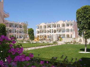 Apartment from garden area