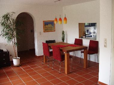 sitting-room in the flat downstairs