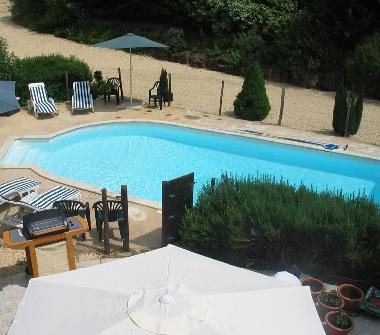 POOL AREA AT FRONT OF HOUSE