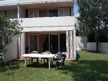 The garden, the terrace and the balconies