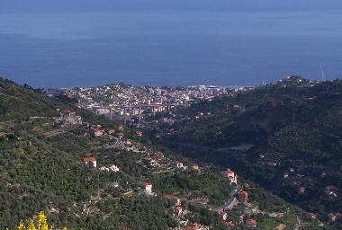 View at SanRemo & Mediterranean Sea