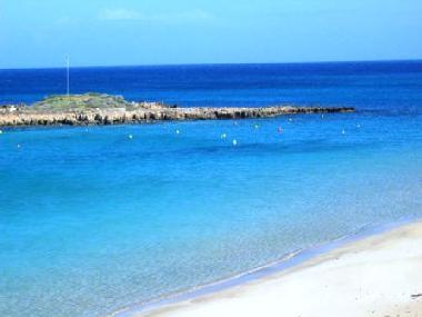 Beach near Villa Galleria