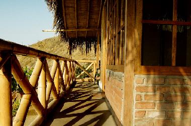 The Balcony infront of the House