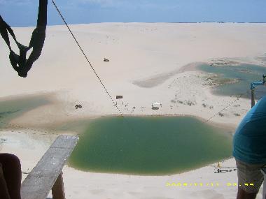 Buggy trips available to nearby lagoon