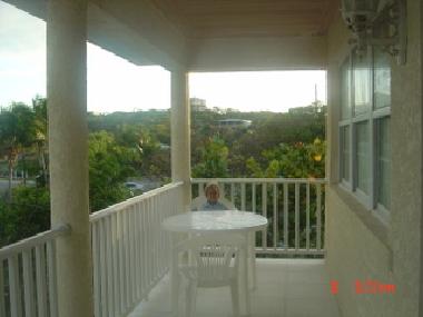 Second floor balcony