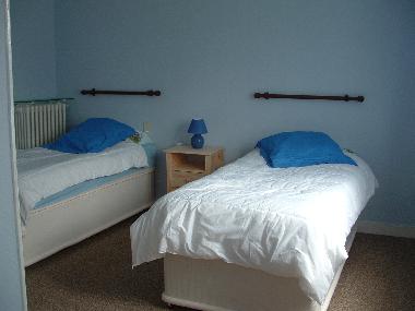 A twin bedroom