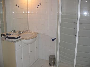 bathroom with shower