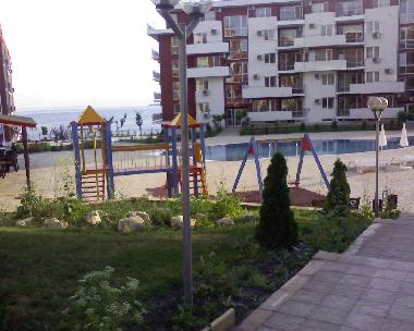 Cildren playdgound and swiming pool