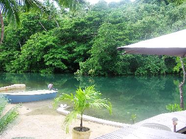 Absolute waterfront tropical living.