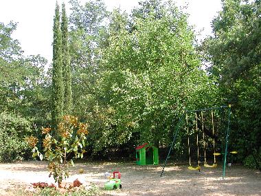 Part of the Garden with the Playground