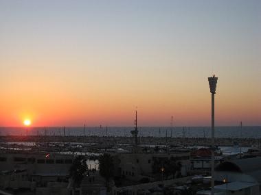 sunswet from balcony
