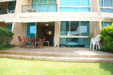 Garden and Wooden Deck
