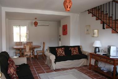 Spacious lounge area