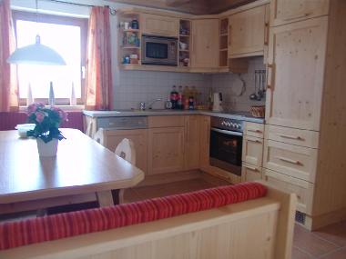 Kitchen with dining corner