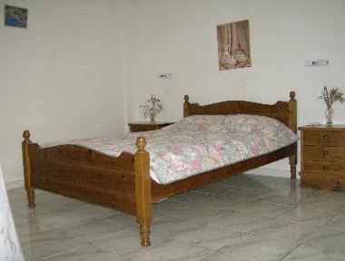 bedroom in the apartment